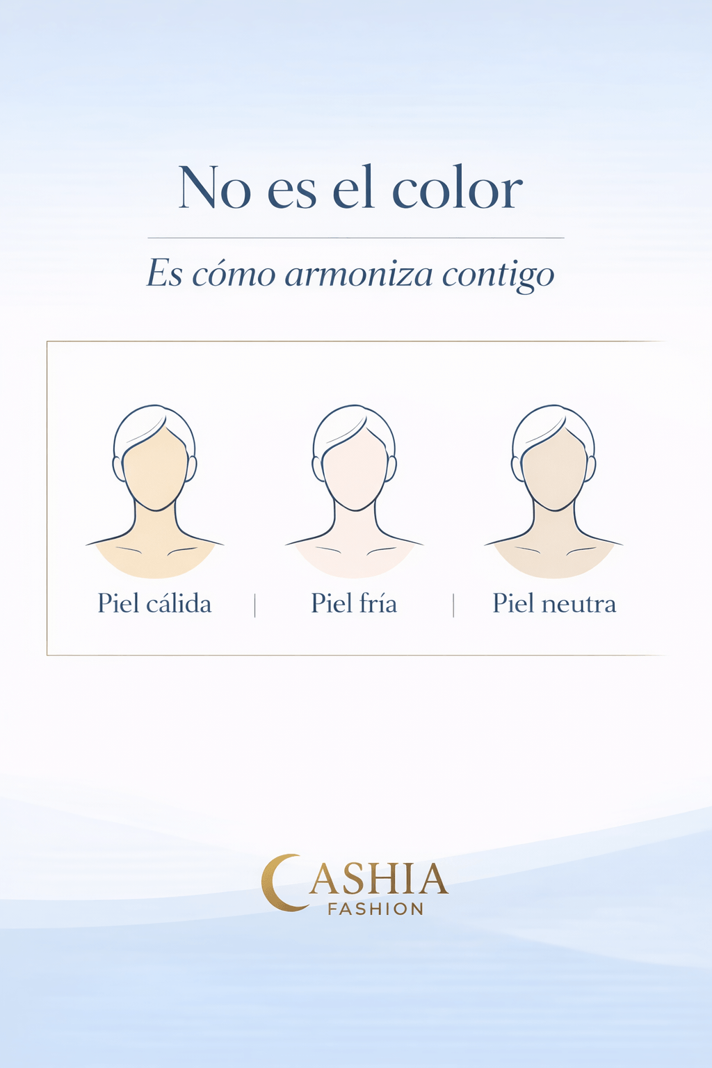 Cómo elegir los colores que más te favorecen | Guía Cashia