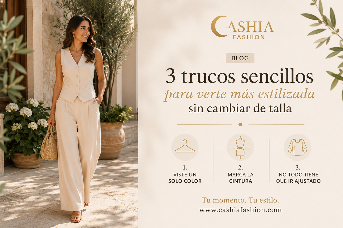 3 trucos sencillos para verte más estilizada sin cambiar de talla
