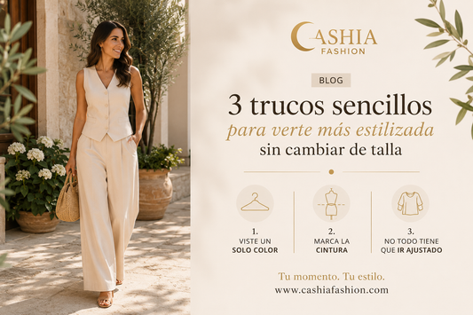3 trucos sencillos para verte más estilizada sin cambiar de talla