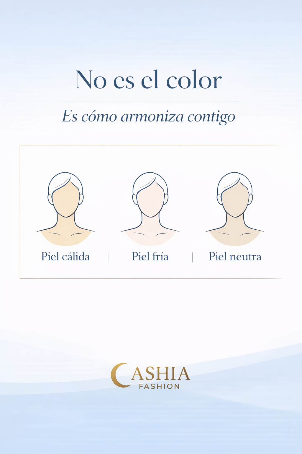 Cómo elegir los colores que más te favorecen | Guía Cashia