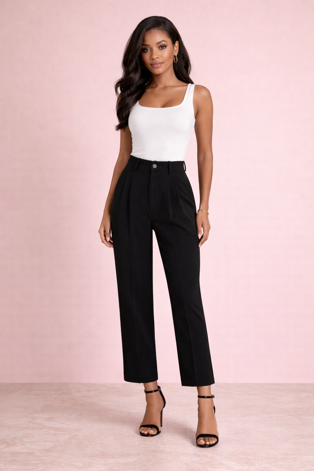 pantalon-cashia-tallin-negro-modelo-frontal