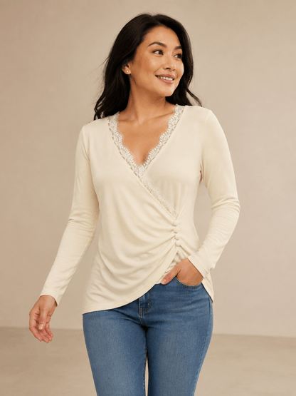Camiseta Cashia Esencia, medio plano, talla L