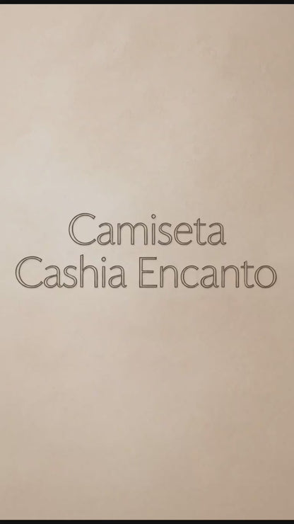 Camiseta crop manga larga encaje escote en V Cashia Encanto