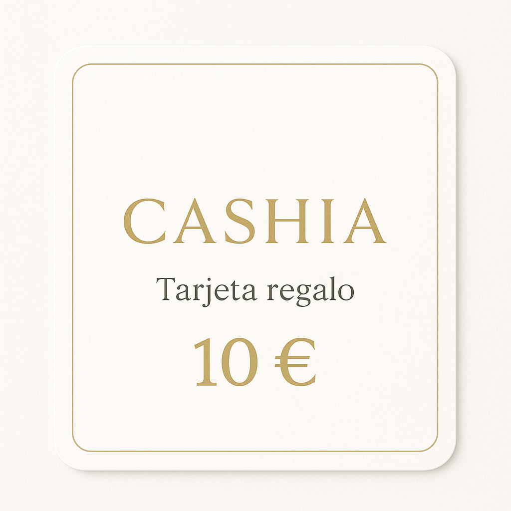 Tarjeta regalo Cashia de 10 euros. El regalo perfecto